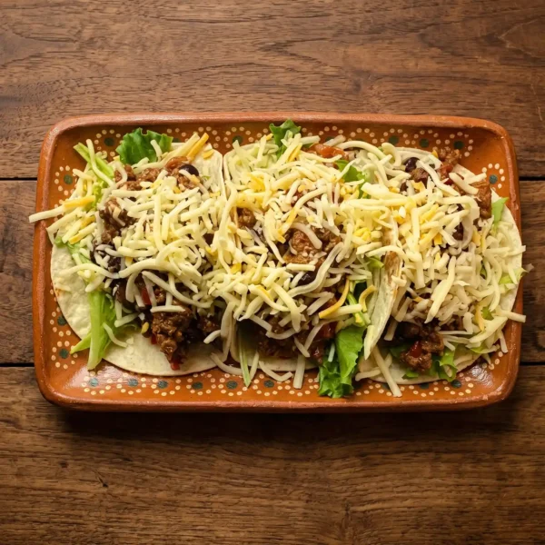 Mex tacos 🌶️🌶️ (3 pz.)