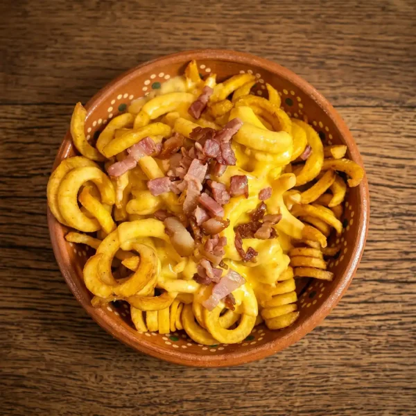 Twister fonduta e bacon - porzione grande